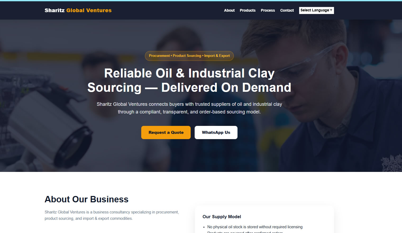 Sharitz GV Website